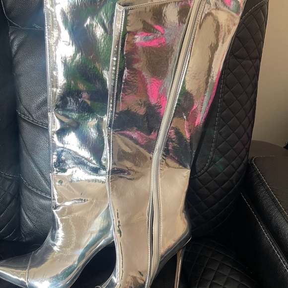Shoes | Stilleto Beyonc Renaissance Inspired Thigh High Boots | Poshmark